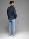 Ombre Clothing Herren-Strickpullover mit strukturierten Punkten Ombre Clothing