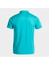 Joma Herren-Polo-Shirt Joma Polo Shirt Hobby S/S Neon-Türkis Größe: