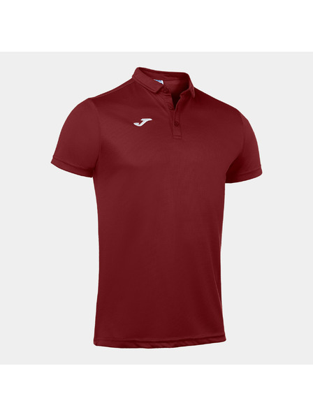 Joma Herren-Polo-Shirt Joma Polo Shirt Hobby S/S Burgund Größe: