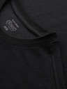 Ombre Clothing Herren-T-Shirt aus Baumwoll-Jersey mit großer seitlicher Schrift Ombre Clothing