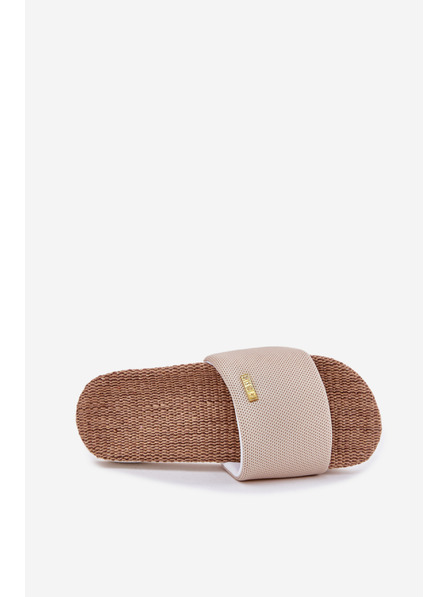 BIG STAR SHOES Damen-Hausschuhe Big Star – Beige Größe: