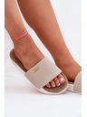 BIG STAR SHOES Damen-Hausschuhe Big Star – Beige Größe:
