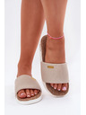 BIG STAR SHOES Damen-Hausschuhe Big Star – Beige Größe: