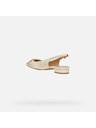 Geox Cremefarbene Damen-Ballerinas Geox Giselda 15