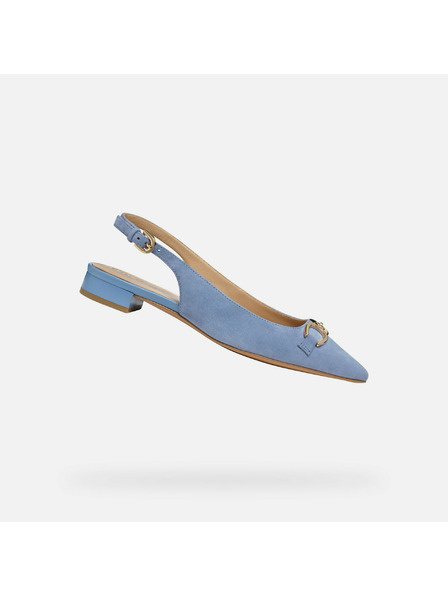 Geox Hellblaue Damen Ballerinas Geox Giselda 15