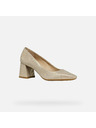 Geox Cremefarbene Damen-Pumps Geox Giselda