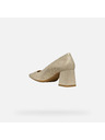 Geox Cremefarbene Damen-Pumps Geox Giselda