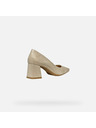 Geox Cremefarbene Damen-Pumps Geox Giselda