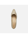 Geox Cremefarbene Damen-Pumps Geox Giselda