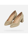 Geox Cremefarbene Damen-Pumps Geox Giselda
