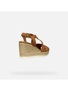 Geox Braune Damen Sandalen Geox Ponza