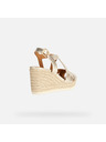Geox Goldene Damen Sandalen Geox Ponza
