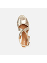 Geox Goldene Damen Sandalen Geox Ponza