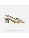 Geox Goldene Damen Sandalen Geox Aurely 50