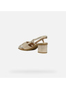 Geox Goldene Damen Sandalen Geox Aurely 50