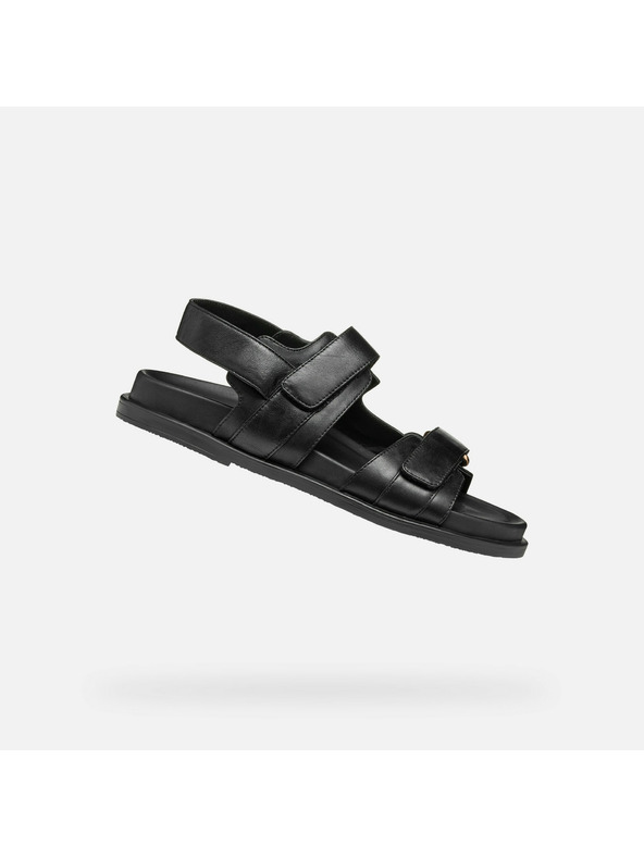 Geox Schwarze Damen-Sandalen Geox Adelash