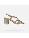 Geox Goldene Damen Sandalen Geox Virnilisa 65 S