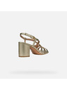 Geox Goldene Damen Sandalen Geox Virnilisa 65 S