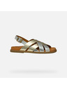 Geox Goldene Damen Sandalen Geox Adelash