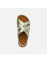Geox Goldene Damen Sandalen Geox Adelash