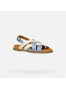 Geox Hellblaue Damen Sandalen Geox Adelash