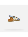 Geox Hellblaue Damen Sandalen Geox Adelash