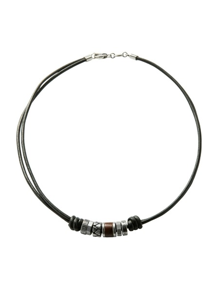 Fossil Fossil Herren-Halskette Leder JF84068040