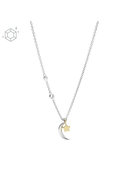 Fossil Fossil Damen-Halskette Silber JFS00432998
