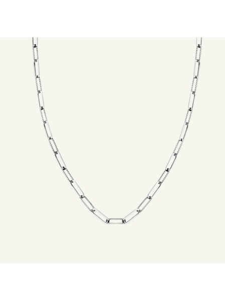 Rosefield Rosefield Halskette in Silberfarbe Hammered Chain JNHCS-J629