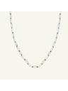Rosefield Rosefield Halskette in Silberfarbe Hammered Chain JNHCS-J629