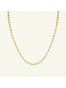 Rosefield Rosefield Halskette in Goldfarbe Oval Chainlink JNOCG-J626