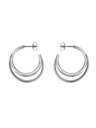 Rosefield Rosefield Ohrringe in Silberfarbe Triple Hoops JETHS-J574