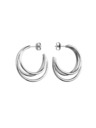 Rosefield Rosefield Ohrringe in Silberfarbe Triple Hoops JETHS-J574