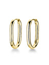 Rosefield Rosefield Ohrringe in Goldfarbe Large Oval Hoops JEOLG-J567