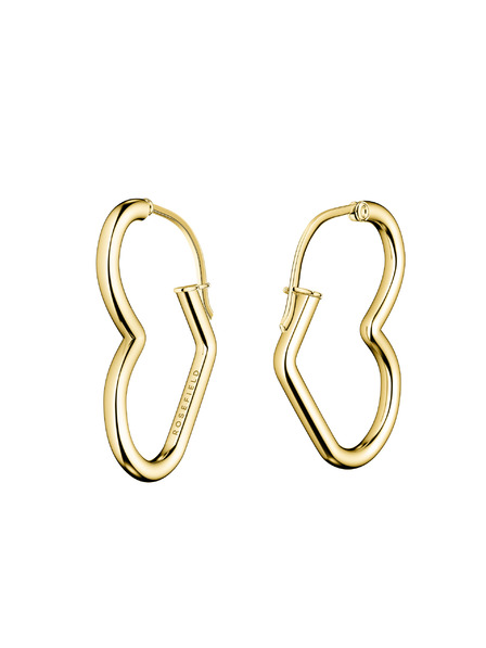 Rosefield Rosefield Ohrringe in Goldfarbe Heart Hoops JEHHG-J579