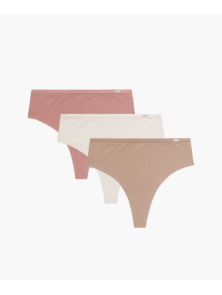 Atlantic Damen Brazilslip ATLANTIC 3er Pack - mehrfarbig