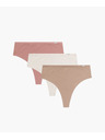 Atlantic Damen Brazilslip ATLANTIC 3er Pack - mehrfarbig