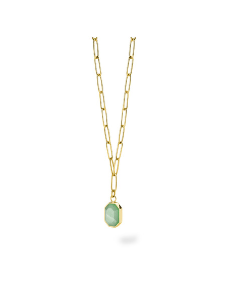 Rosefield Rosefield Halskette in Goldfarbe Geometric Gemstone JNGGG-J664