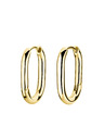 Rosefield Rosefield Ohrringe in Goldfarbe Small Oval Hoops JEOSG-J569