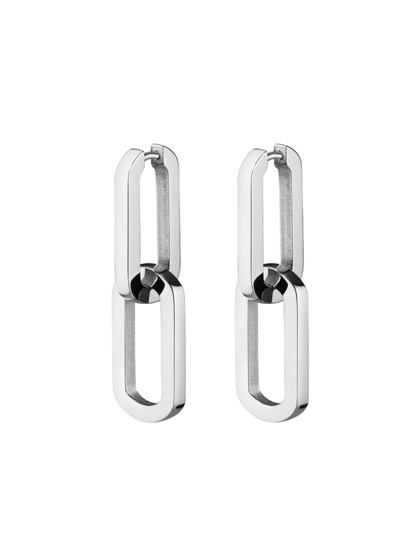 Rosefield Rosefield Ohrringe in Silberfarbe Dual Hoops JEDHS-J586