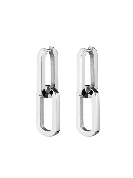 Rosefield Rosefield Ohrringe in Silberfarbe Dual Hoops JEDHS-J586