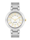 Nine West	 Damen runde Uhr Nine West NW/1893SVTT