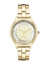 Nine West	 Damen runde Uhr Nine West NW/2588CHGB