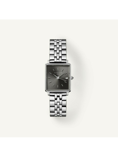 Rosefield Damen Uhr Rosefield Boxy XS Grey BGSSS-Q051