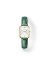 Rosefield Damen-Uhr Rosefield Octagon XS Smaragd Leder OWGLG-O86