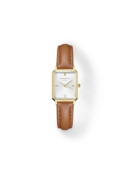 Rosefield Damen-Uhr Rosefield Octagon XS Camel Leder OWBLG-O85