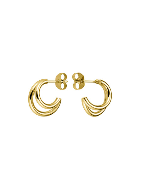 Rosefield Rosefield Ohrringe in Goldfarbe Double Hoops JEDHG-J575