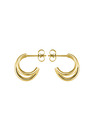 Rosefield Rosefield Ohrringe in Goldfarbe Double Hoops JEDHG-J575