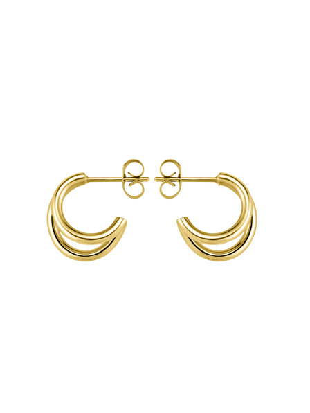 Rosefield Rosefield Ohrringe in Goldfarbe Double Hoops JEDHG-J575