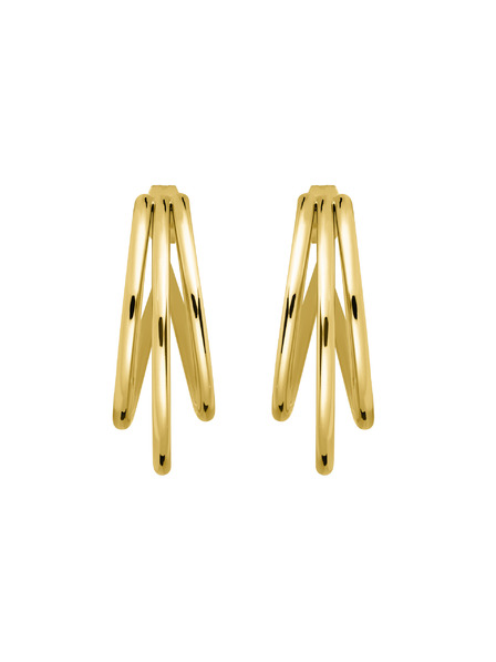 Rosefield Rosefield Ohrringe in Goldfarbe Triple Hoops JETHG-J573